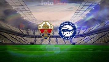 Elche-Deportivo Alaves maç bilgileri!