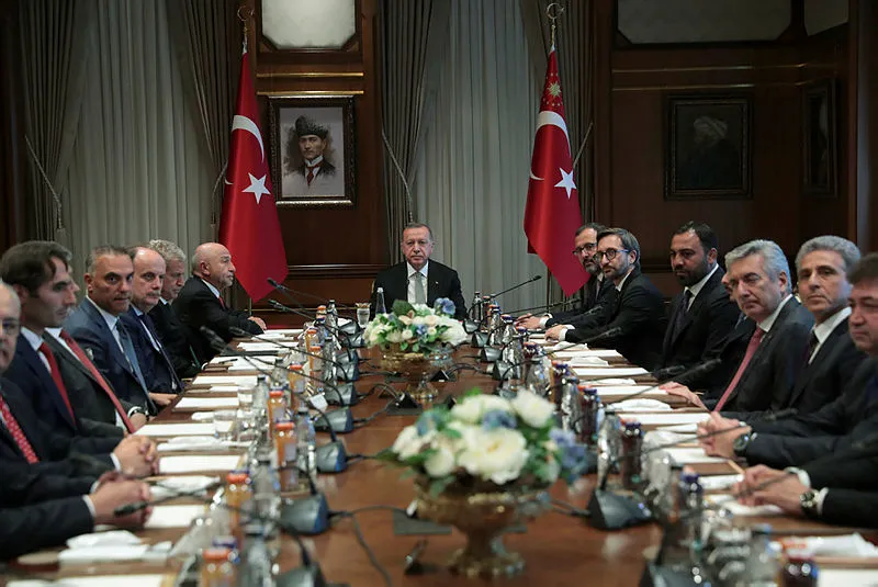Başkan Erdoğan TFF Yönetim Kurulu'nu kabul etti - 2