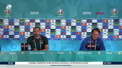 Son dakika EURO 2020 haberleri | Mancini ve Chiellini Türkiye - İtalya maçı öncesi konuştu