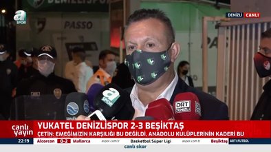 Denizlispor Başkanı Ali Çetin: Ortada bir emek hırsızlığı var