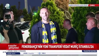 >Vedat Muriqi, Fenerbahçe için İstanbul'da!