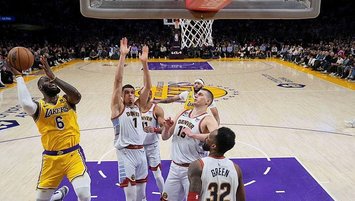 Lakers'ı deviren Denver tarihe geçti!