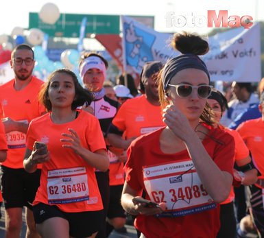 Vodafone 41. İstanbul Maratonu’ndan renkli kareler