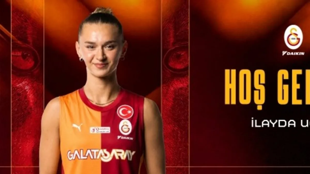 Galatasaray Daikin Kadın Voleybol Takımı İlayda Uçak transferini açıkladı!