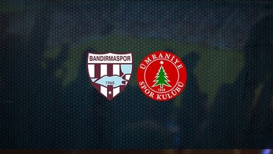 Bandırmaspor - Ümraniyespor maçı ne zaman, saat kaçta ve hangi kanalda canlı yayınlanacak? | TFF 1. Lig