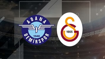 Adana Demirspor - Galatasaray maçı hangi kanalda?