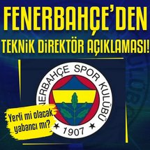 <p>Fenerbahçe Asbaşkanı Hamdi Akın, sarı-lacivertlilerin yeni teknik direktörüyle ilgili merakla beklenen açıklamayı yaptı. Akın, yaptığı değerlendirmede şu ifadeleri kullandı: "Tereddütlerimiz vardı ama açıklama bugün ya da yarın yapılacaktır. Sanıyorum ki yeni teknik direktörümüz yabancı olacak."</p>

<p> </p>