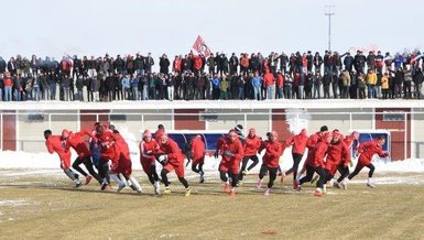 Sivasspor'a eksi 7 derecede taraftar morali