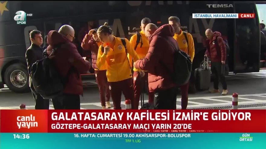 Galatasaray Kafilesi Izmir E Gitti Videosunu Izle Fotomac Tv