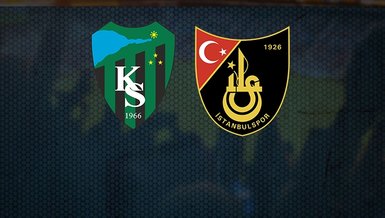 Kocaelispor İstanbulspor maçı saat kaçta hangi kanalda CANLI yayınlanacak?