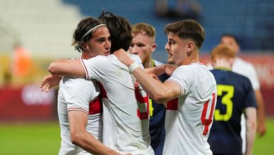 Türkiye U21 2-1 İskoçya U21 MAÇ SONUCU - ÖZET