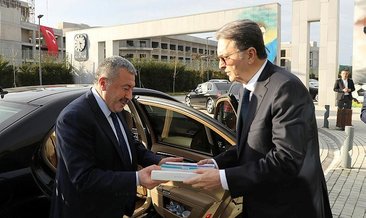 Mustafa Çalışkan'dan TFF Başkanı Güreli'ye nezaket ziyareti
