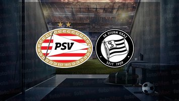 PSV Eindhoven - Sturm Graz maçı saat kaçta?