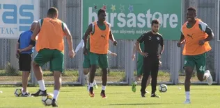 Bursaspor eksik çalıştı