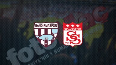 BANDIRMASPOR SİVASSPOR CANLI ŞİFRESİZ İZLE 📺| Bandırmaspor - Sivasspor maçı ne zaman, saat kaçta ve hangi kanalda canlı yayınlanacak?