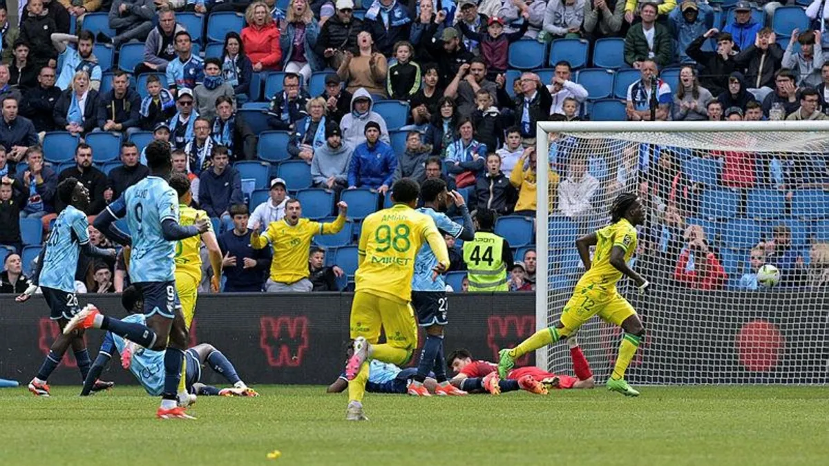 Le Havre 0-1 Nantes (MAÇ SONUCU ÖZET)