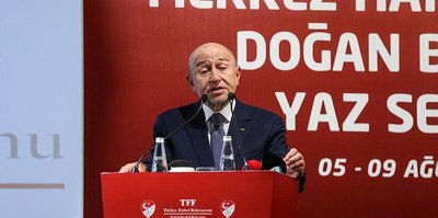 Nihat Özdemir UEFA Başkanı Ceferin ile bir araya geldi