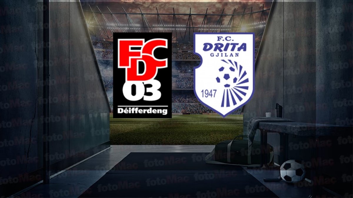 Differdange 03-Drita maçı ne zaman, saat kaçta ve hangi kanalda? | UEFA Şampiyonlar Ligi Differdange 03-Drita maçı ne zaman, saat kaçta ve hangi kanalda? | UEFA Şampiyonlar Ligi