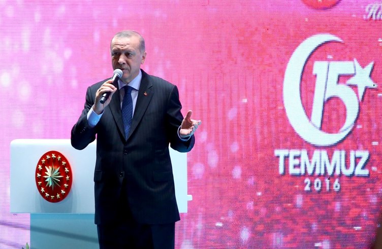 Başkan Recep Tayyip Erdoğan: 15 Temmuz'u unutmayacağız!