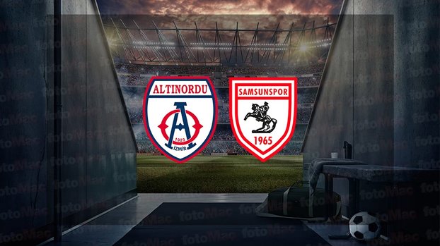 Altınordu - Samsunspor maçı ne zaman, saat kaçta ve hangi kanalda canlı yayınlanacak? | TFF 1. Lig