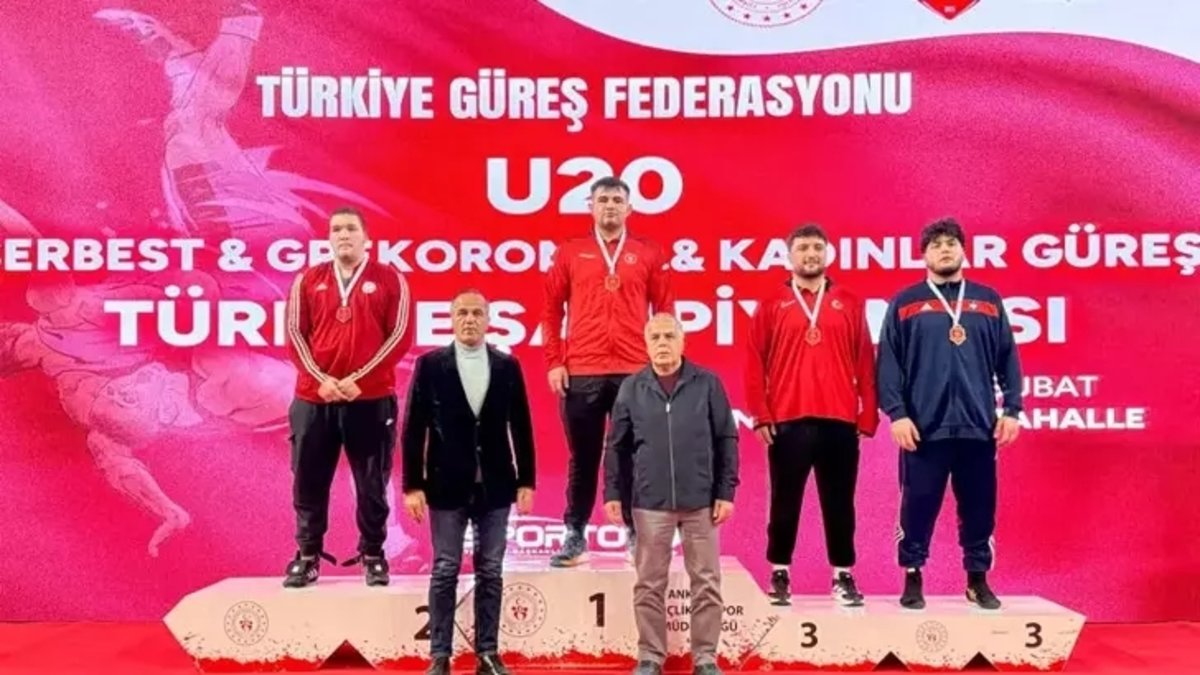 U20 Grekoromen Güreş Türkiye Şampiyonası sona erdi!