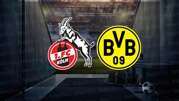 Köln - Borussia Dortmund maçı ne zaman, saat kaçta ve hangi kanalda canlı yayınlanacak? | Almanya Bundesliga
