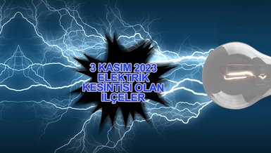 KÜÇÜKÇEKMECE ELEKTRİK KESİNTİSİ | Küçükçekmece'de elektrik ne zaman gelecek? (3 Kasım 2023)