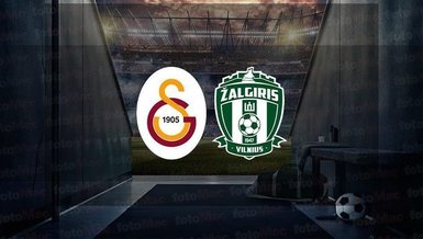 Galatasaray Zalgiris maçı CANLI