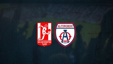 Balıkesirspor - Altınordu maçı ne zaman, saat kaçta ve hangi kanalda canlı yayınlanacak? | TFF 1. Lig