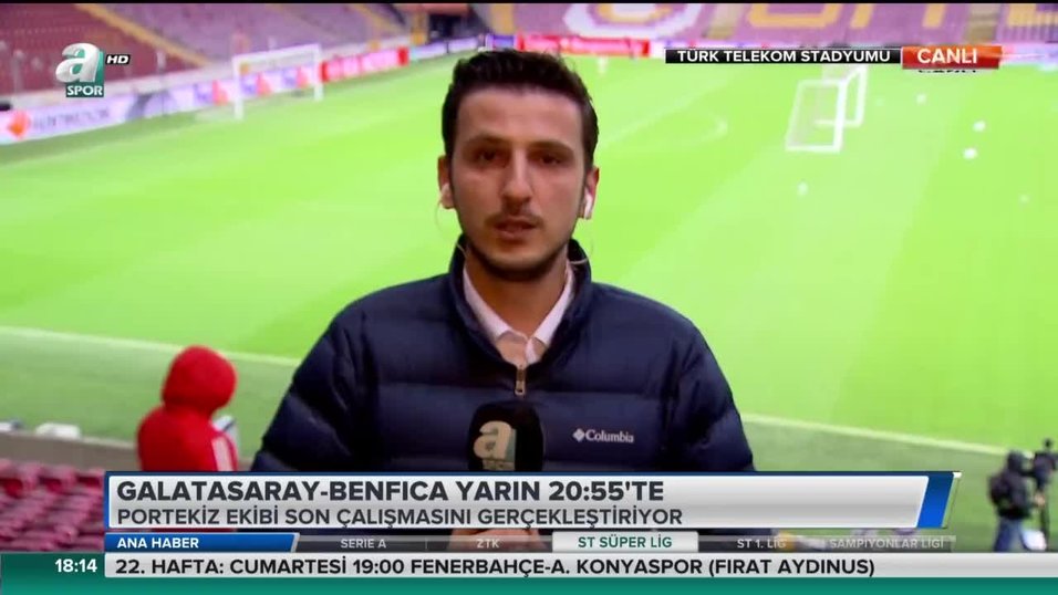 Galatasaray Da Benfica Maci Oncesi Son Gelilsmeler Videosunu Izle Fotomac Tv