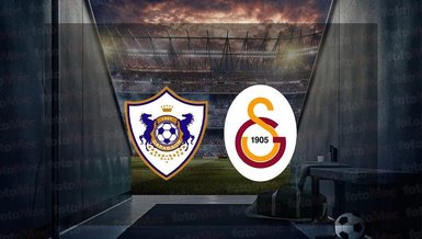 Karabağ Galatasaray maçı CANLI