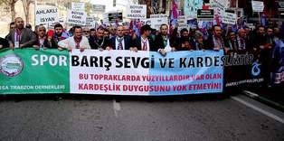 Bursa ve Trabzon'dan ortak protesto