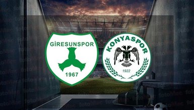 Giresunspor - Konyaspor canlı izle | Süper Lig