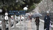 METEOROLOJİ’DEN İLK KAR UYARISI GELDİ | Bugün hava nasıl olacak? - İstanbul hava durumu 10 Ekim
