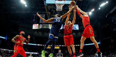 Ersanlı Hawks, Timberwolves'u geçti