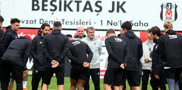 Beşiktaş, Genk maçı hazırlıklarına devam etti