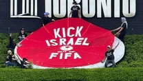 Toronto’da İsrail protestosu!