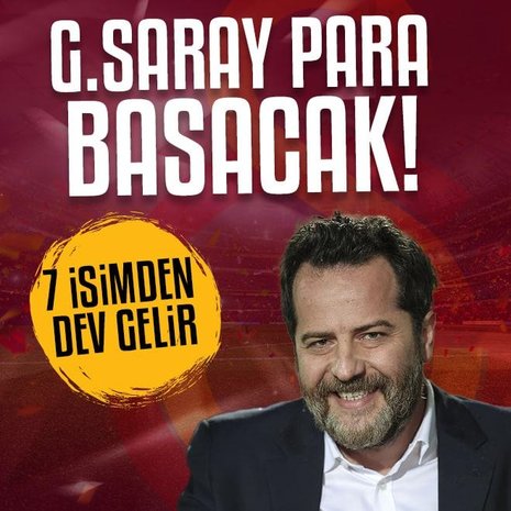 TRANSFER HABERİ | Galatasaray para basacak! 7 isimden dev gelir...