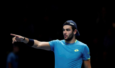 Berrettini Thiem'e set vermedi