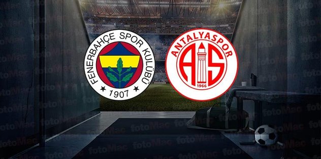 Fenerbahçe – Antalyaspor maçı canlı yayınlanacak! Fenerbahçe – Antalyaspor maçı canlı yayınlanacak!