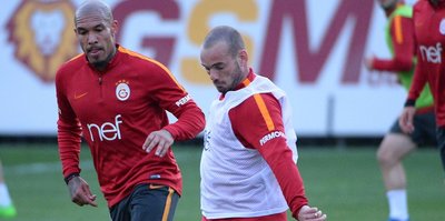 Galatasaray'da derbi hazırlıkları başladı