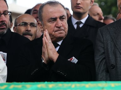 Galatasaray Teknik Direktörü Fatih Terim’in babası son yolculuğuna uğurlandı