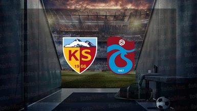 KAYSERİSPOR TRABZONSPOR CANLI İZLE 📺 | Kayserispor - Trabzonspor maçı ne zaman, saat kaçta ve hangi kanalda canlı yayınlanacak?