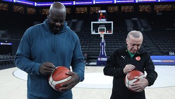 Shaq ile Alperen arasında Başkan Erdoğan diyaloğu!