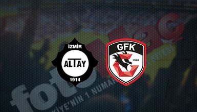 Altay-Gaziantep FK maçı CANLI