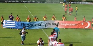 Olympiakos maçında Göztepe’den anlamlı pankart