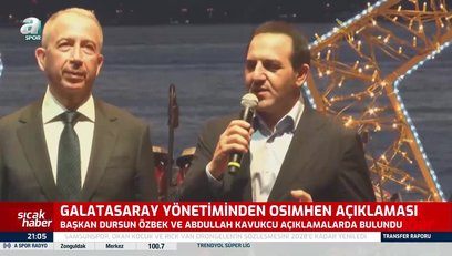 >G.Saray'dan flaş Osimhen açıklaması!