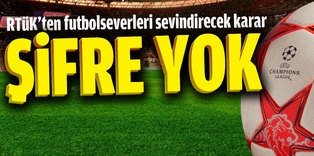 Avrupa Kupası maçları şifresiz