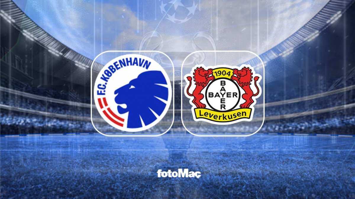 Kopenhag-Bayer Leverkusen maçı canlı izle | Kopenhag-Bayer Leverkusen maçı ne zaman, saat kaçta ve hangi kanalda? (UEFA Şampiyonlar Ligi) Kopenhag-Bayer Leverkusen maçı canlı izle | Kopenhag-Bayer Leverkusen maçı ne zaman, saat kaçta ve hangi kanalda? (UEFA Şampiyonlar Ligi)