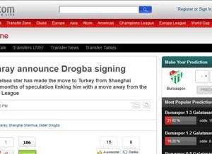 Dis Basinda Drogba Transferi Son Dakika Galatasaray Haberleri Fotograflari Fotomac